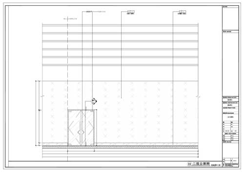 商場(chǎng)深化設(shè)計(jì)施工圖二層立面圖03