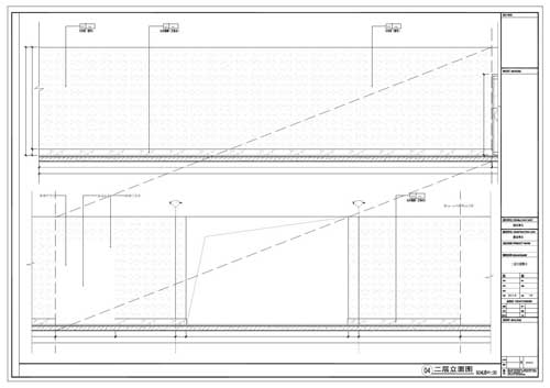 商場(chǎng)深化設(shè)計(jì)施工圖二層立面圖04