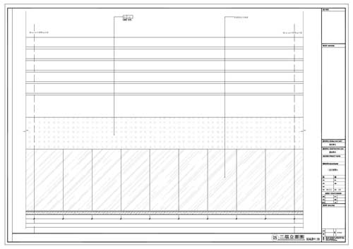 商場(chǎng)深化設(shè)計(jì)施工圖二層立面圖05